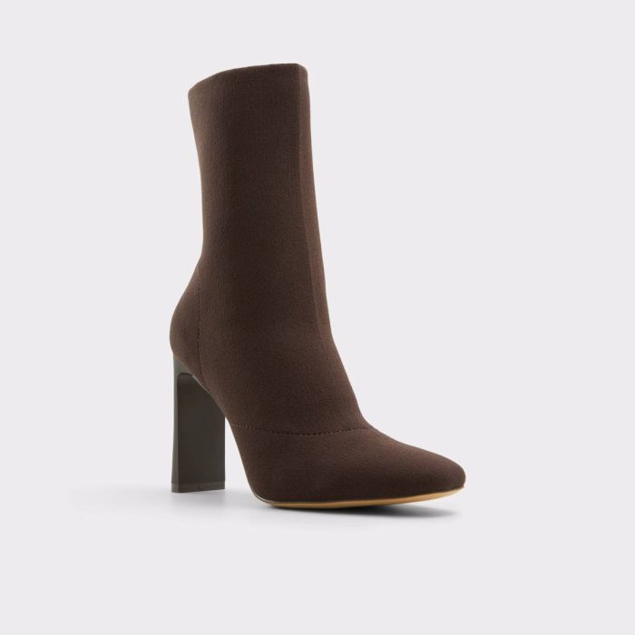 Boots Aldo Women Faelora Brown Overflow Women's Ankle Boots Brown Overflow