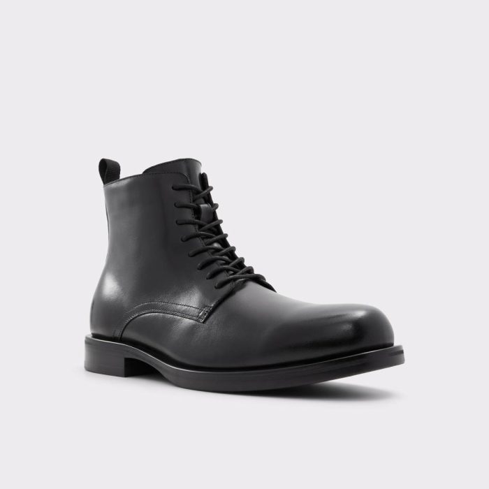 Boots Black Ludo Black Men's Lace-Up Boots Aldo Men