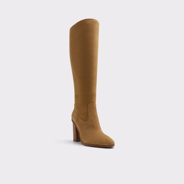 Boots Glajar Dark Brown Women's Tall Boots Aldo Women Dark Brown