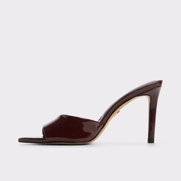 Bordo Aldo Women Anniebrilden Bordo Women's Heeled Mules Sandals