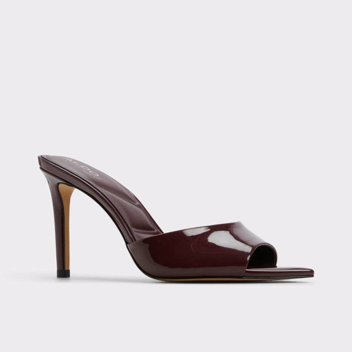 Bordo Aldo Women Anniebrilden Bordo Women's Heeled Mules Sandals