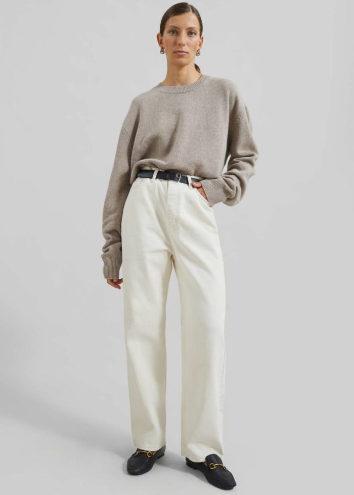 Bottoms Bexley Jeans - Cream Women White The Frankie Shop