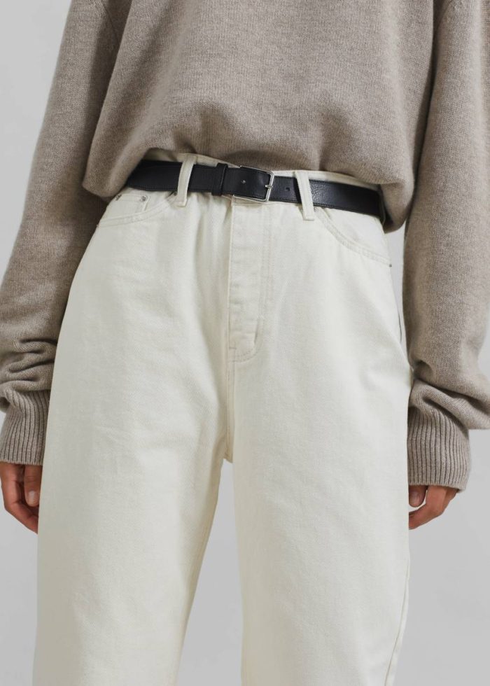 Bottoms Bexley Jeans - Cream Women White The Frankie Shop