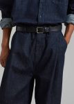 Bottoms Blue Men The Frankie Shop Drew Denim Pants - Raw Wash
