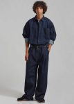 Bottoms Blue Men The Frankie Shop Drew Denim Pants - Raw Wash
