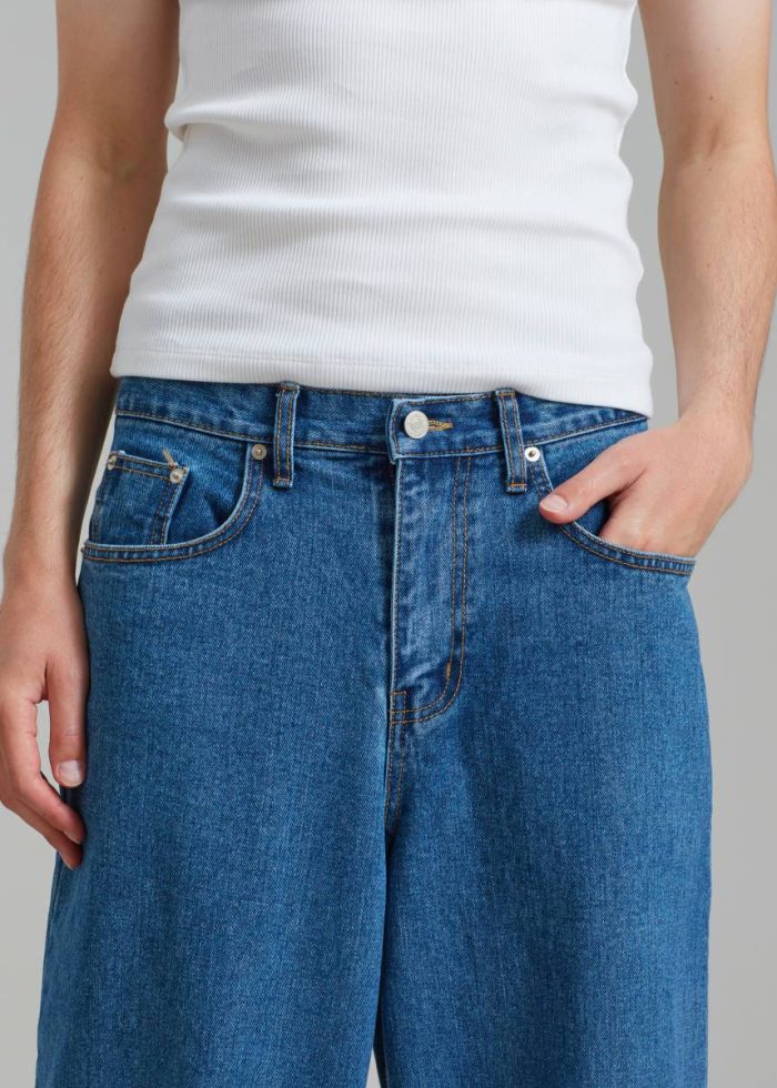 Bottoms Connor Jeans - Medium Wash The Frankie Shop Blue Men