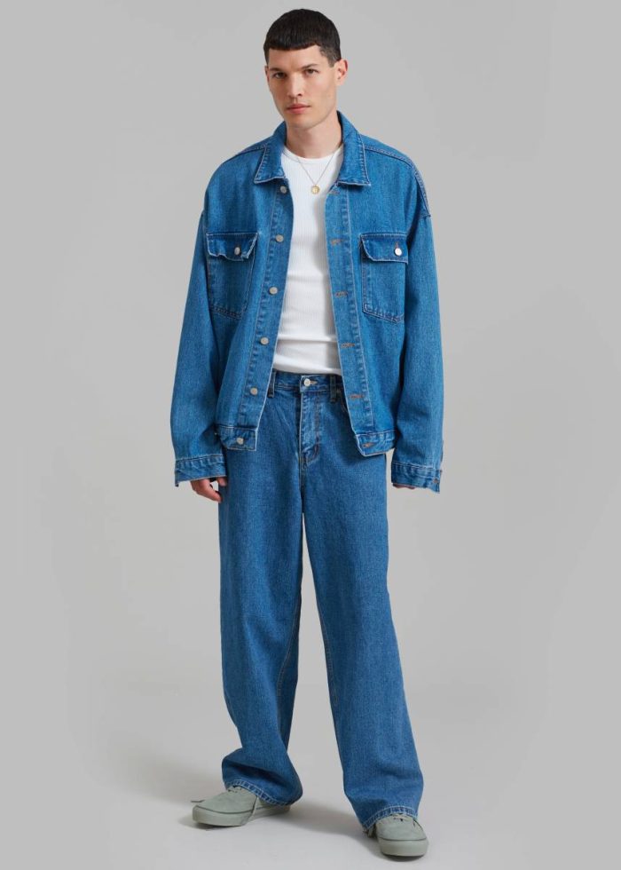 Bottoms Connor Jeans - Medium Wash The Frankie Shop Blue Men
