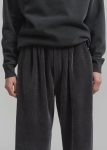 Bottoms Grey Men The Frankie Shop Declan Corduroy Pants - Charcoal