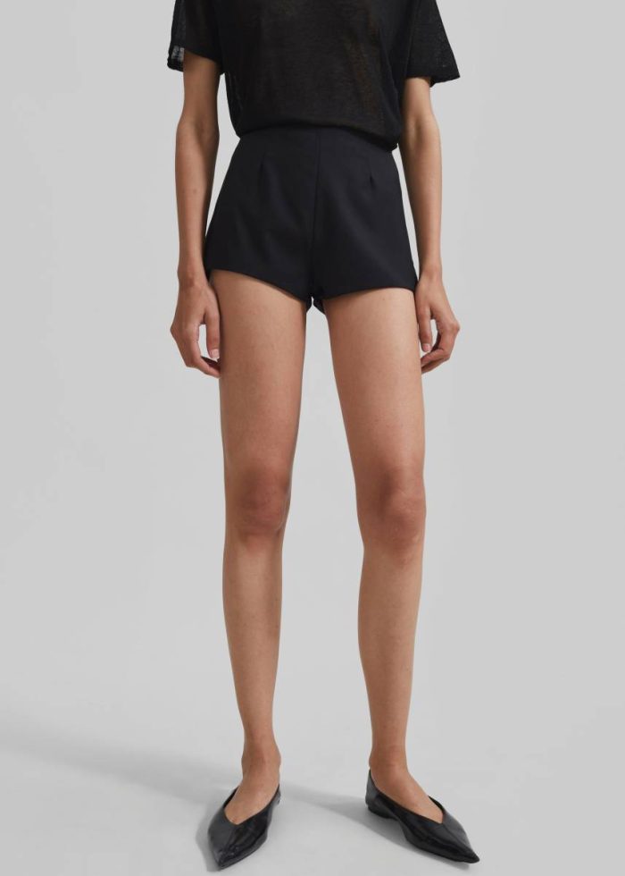 Bottoms Isodora Hot Pants - Black The Frankie Shop Women Black