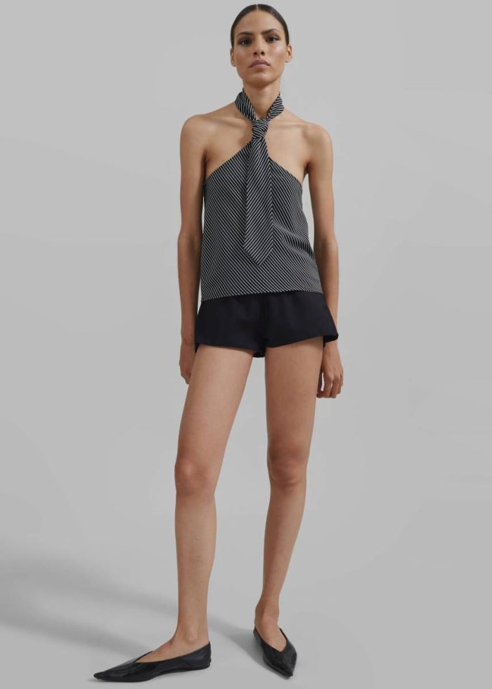 Bottoms Isodora Hot Pants - Black The Frankie Shop Women Black