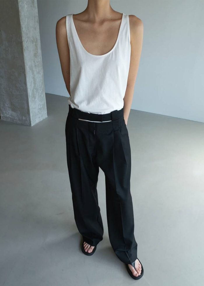 Bottoms Women Black The Frankie Shop Tate Trousers - Black