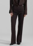 Bottoms Women Lyra Flared Pants - Brown Brown The Frankie Shop