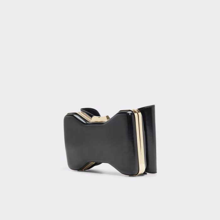 Bowbagx_Se Black Women's Clutches & Evening Bags Black Clutches & Evening Bags Aldo Women