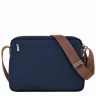 Boxford M Camera Bag Blue - Recycled Canvas Crossbody Bags Longchamp Blue Men