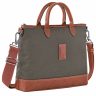 Briefcase Women Boxford S Briefcase Brown - Recycled Canvas Brown Longchamp