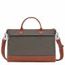 Briefcase Women Boxford S Briefcase Brown - Recycled Canvas Brown Longchamp