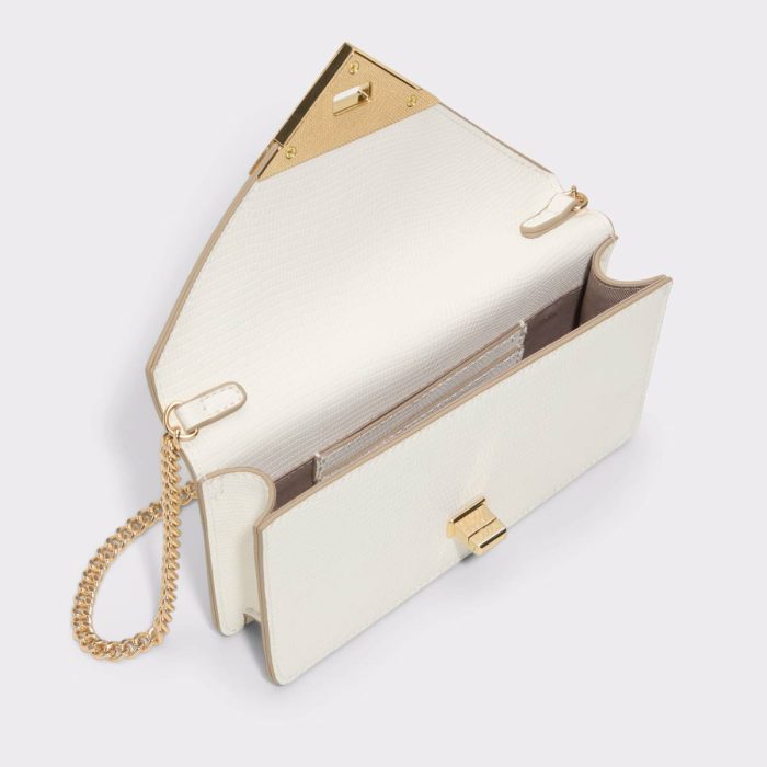 Brimortonx White Women's Crossbody Bags Women Clutches & Evening Bags Aldo White