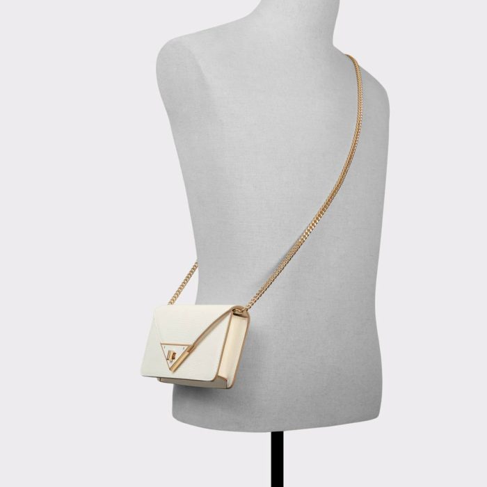 Brimortonx White Women's Crossbody Bags Women Clutches & Evening Bags Aldo White