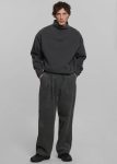 Brixton Corduroy Joggers - Charcoal Bottoms Men The Frankie Shop Grey