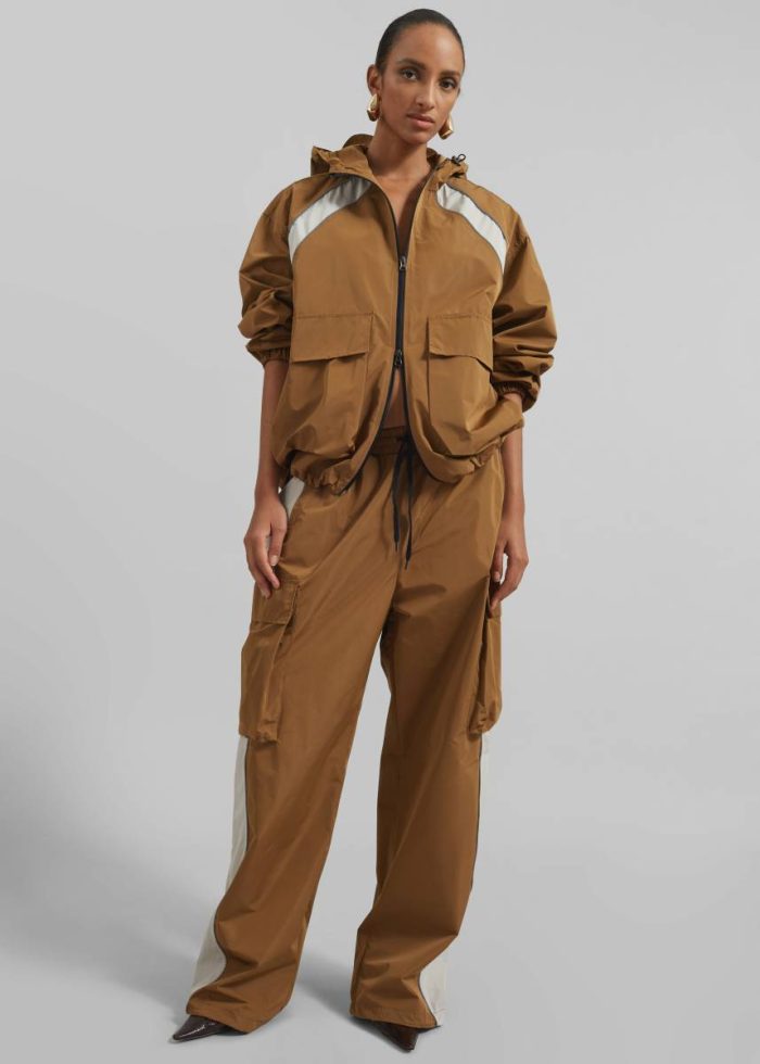 Brown Bottoms Navan Cargo Pants - Brown The Frankie Shop Women