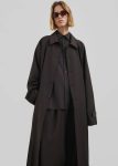 Brown Outerwear Shay Trench Coat - Brown The Frankie Shop Men