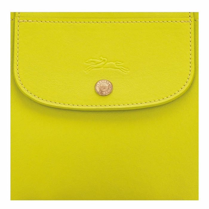Cabas Longchamp S Handbag Kiwi Green - Leather Women Leather Bags Kiwi Green
