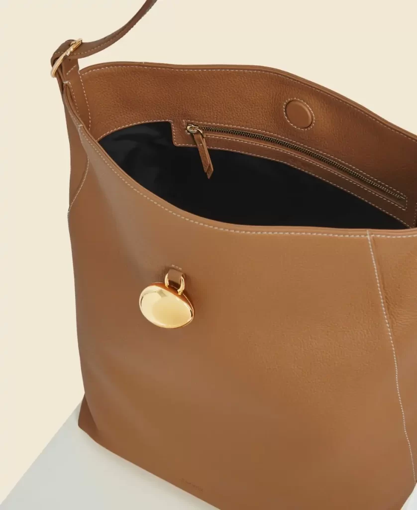 Cafune Shoulder Bag Drop Hobo - Pecan Women