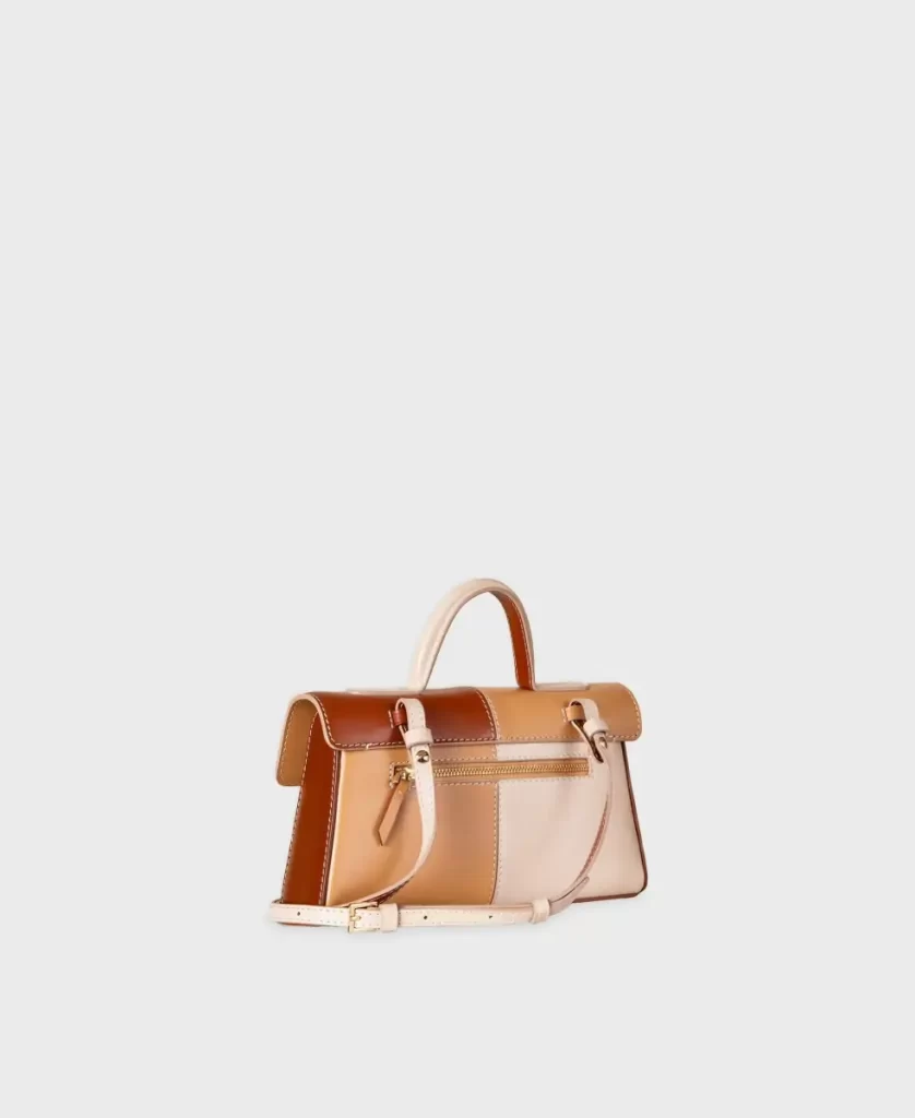 Cafune Women Stance Wallet - Camel/Umber Crossbody