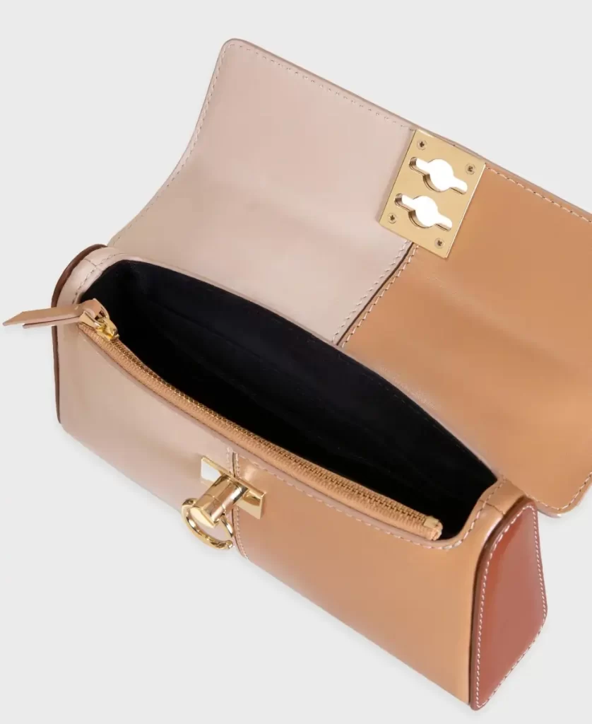 Cafune Women Stance Wallet - Camel/Umber Crossbody