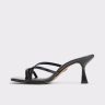 Calypsa Black Women's Animal Print Women Heels Black Aldo