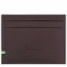 Cardholders & Coin Purses Mocha Longchamp Sur Seine Card Holder Mocha - Leather Men