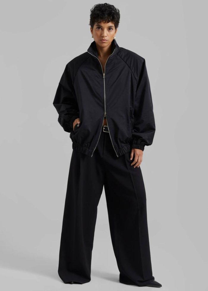 Carlisle Light Jacket - Black The Frankie Shop Black Women Outerwear