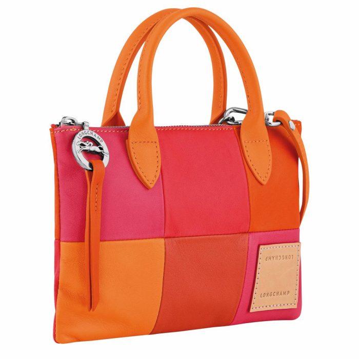 Carrot Women Re-Play Xs Handbag Carrot - Leather Longchamp Leather Bags