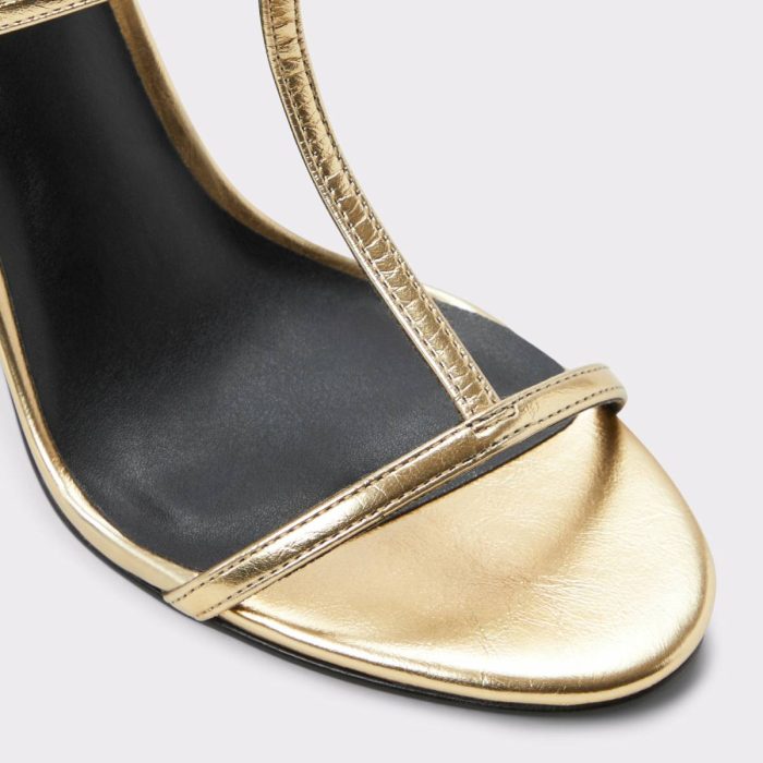 Cecille Gold Women's Heeled Sandals Gold Heels Aldo Women
