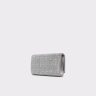 Clutches & Evening Bags Silver Synthetic Mixed Material Fahari Silver Synthetic Mixed Material Women's Clutches & Evening Bags Aldo Women