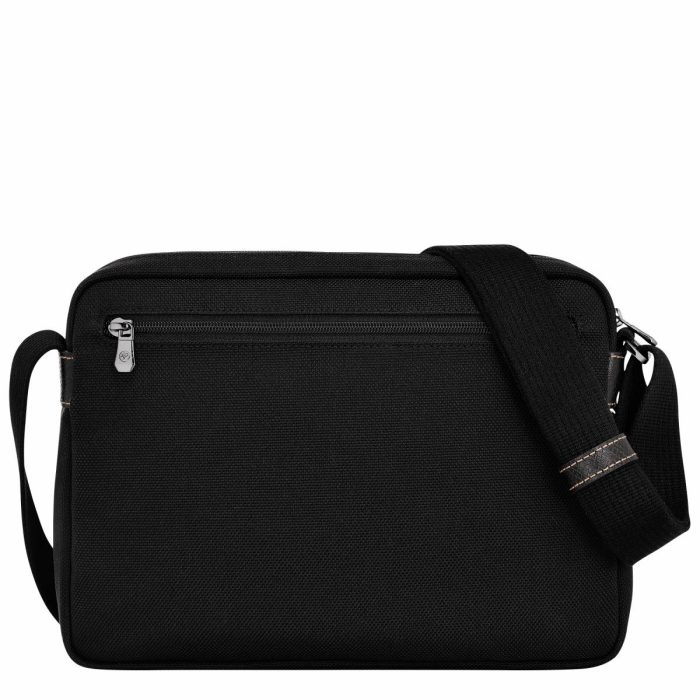Crossbody Bags Men Boxford M Camera Bag Black - Recycled Canvas Black Longchamp