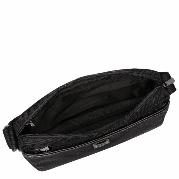 Crossbody Bags Men Boxford M Camera Bag Black - Recycled Canvas Black Longchamp