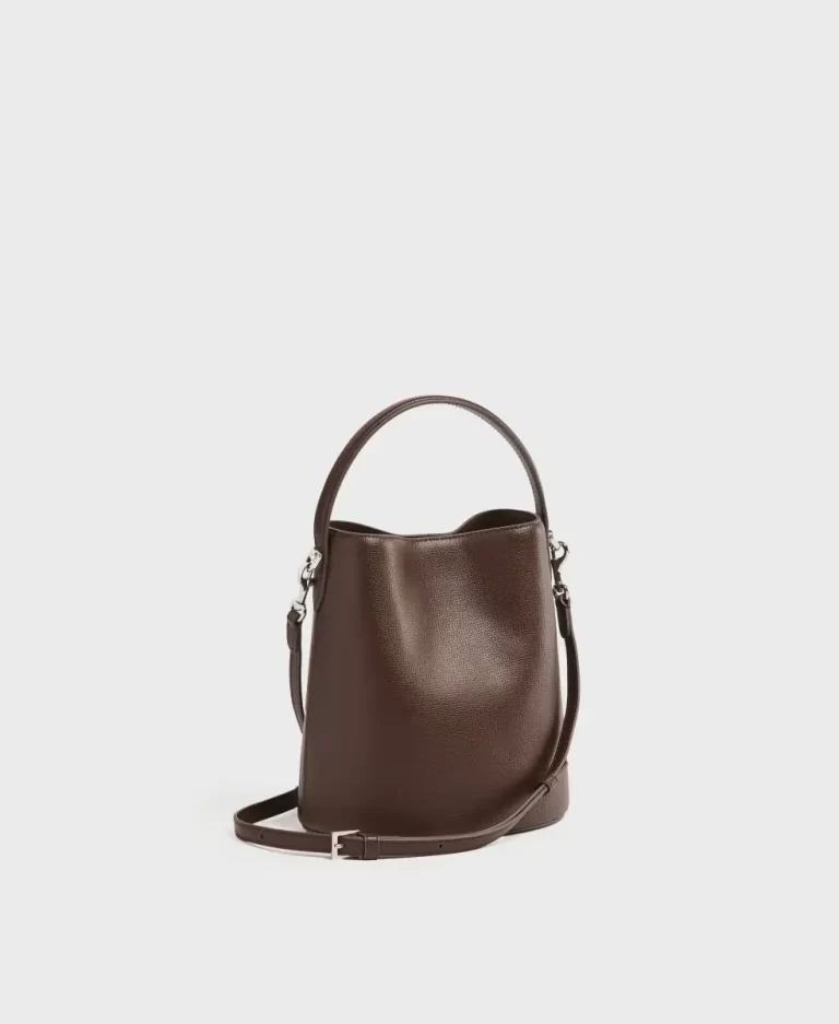 Crossbody Cafune Women Egg Bucket - Dark Rosewood