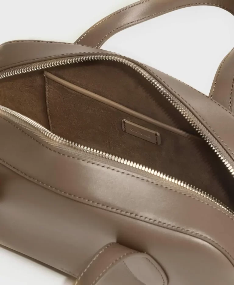 Crossbody Cafune Women Small Asra Boston Bag - Clay