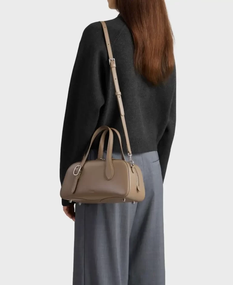 Crossbody Cafune Women Small Asra Boston Bag - Clay