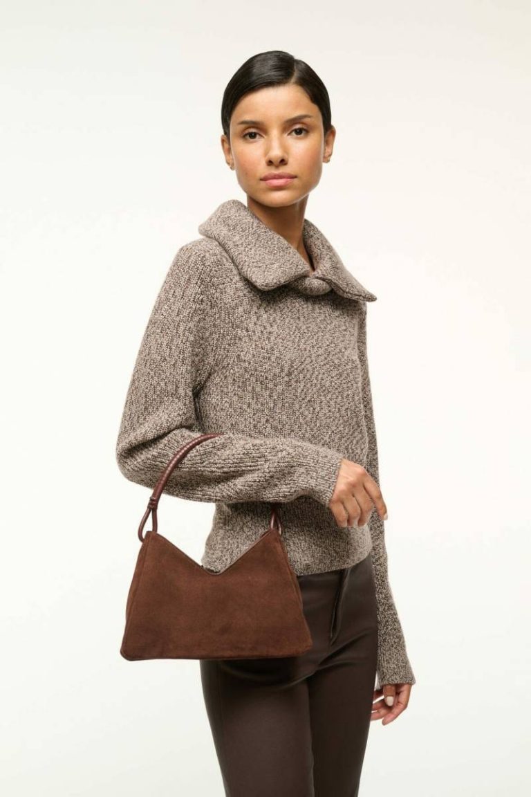 Crossbody Women Staud Valerie Shoulder Bag Mahogany