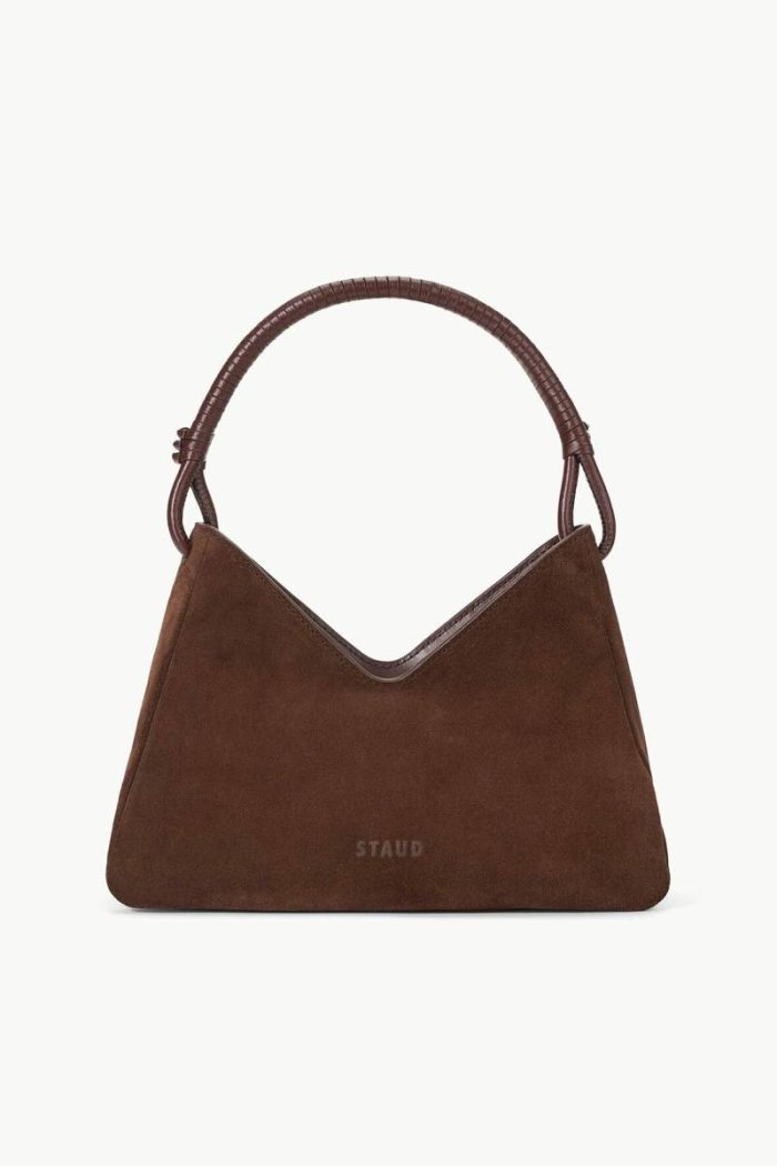 Crossbody Women Staud Valerie Shoulder Bag Mahogany