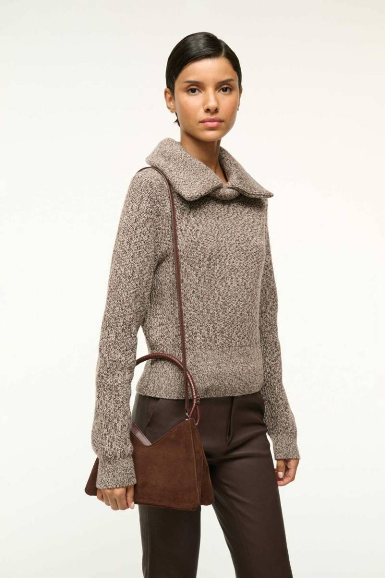Crossbody Women Staud Valerie Shoulder Bag Mahogany