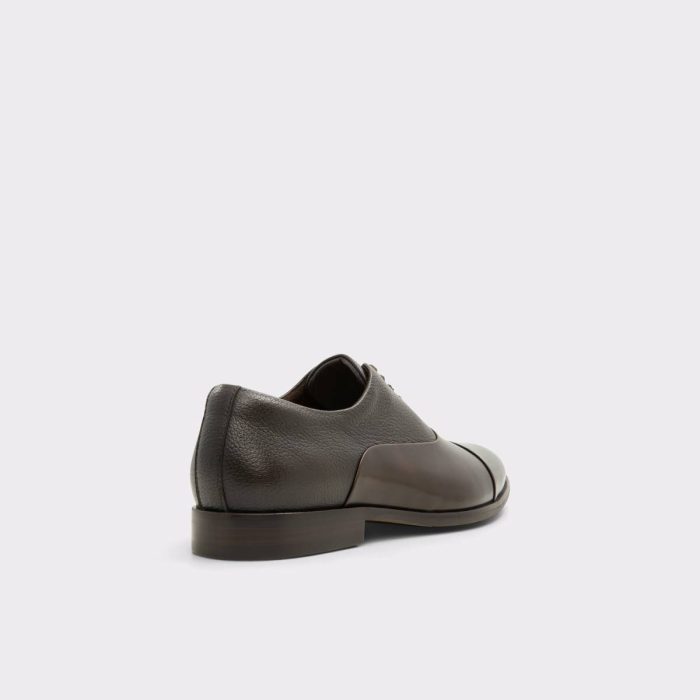 Dark Brown Aldo Meekes Dark Brown Men's Oxfords & Lace-Ups Men Oxfords & Lace-Ups