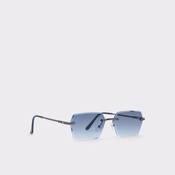Dark Grey Sunglasses Arilalith Dark Grey Men's Round Aldo Men