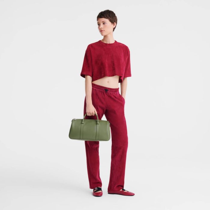 Daylong L Handbag Laurel - Leather Laurel Longchamp Women Leather Bags
