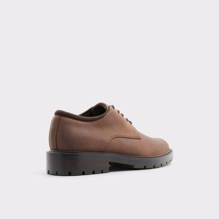 Derran Dark Brown Men's Dress Shoes Dark Brown Aldo Men Oxfords & Lace-Ups