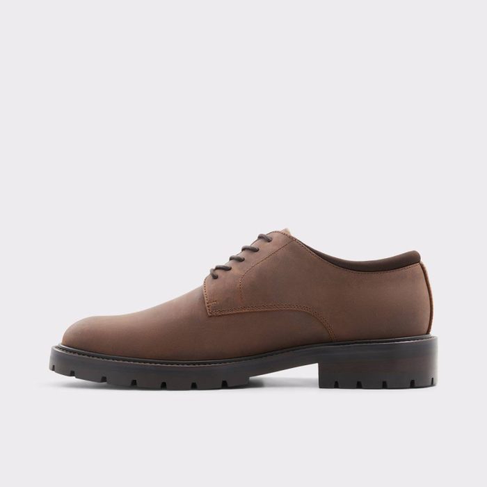 Derran Dark Brown Men's Dress Shoes Dark Brown Aldo Men Oxfords & Lace-Ups