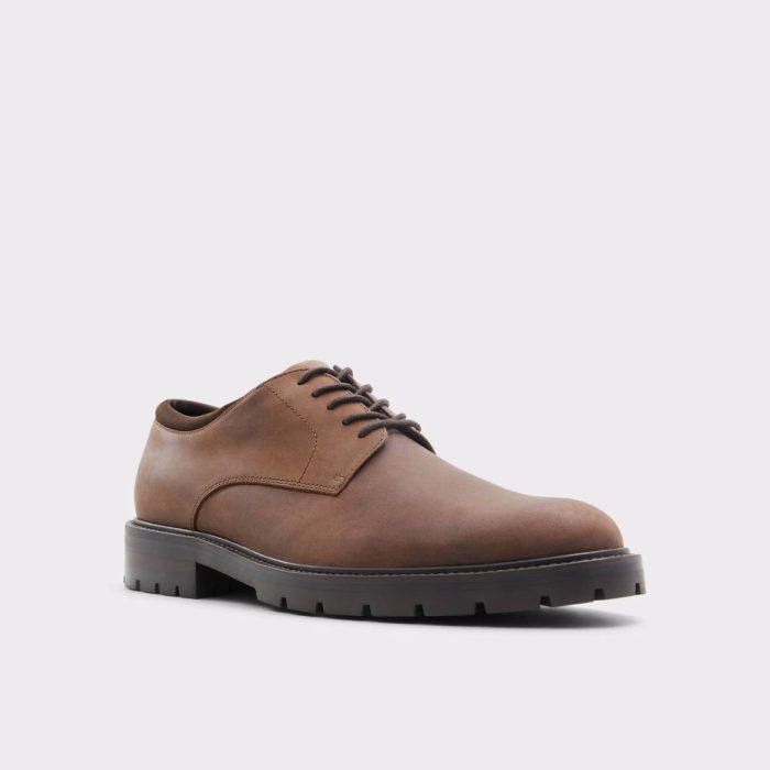 Derran Dark Brown Men's Dress Shoes Dark Brown Aldo Men Oxfords & Lace-Ups