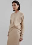 Dresses Beige The Frankie Shop 3.1 Philip Lim Long Sleeve Draped Knit Dress - Beige Women